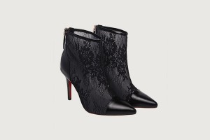 Chirstian Loubouti high heelm boots