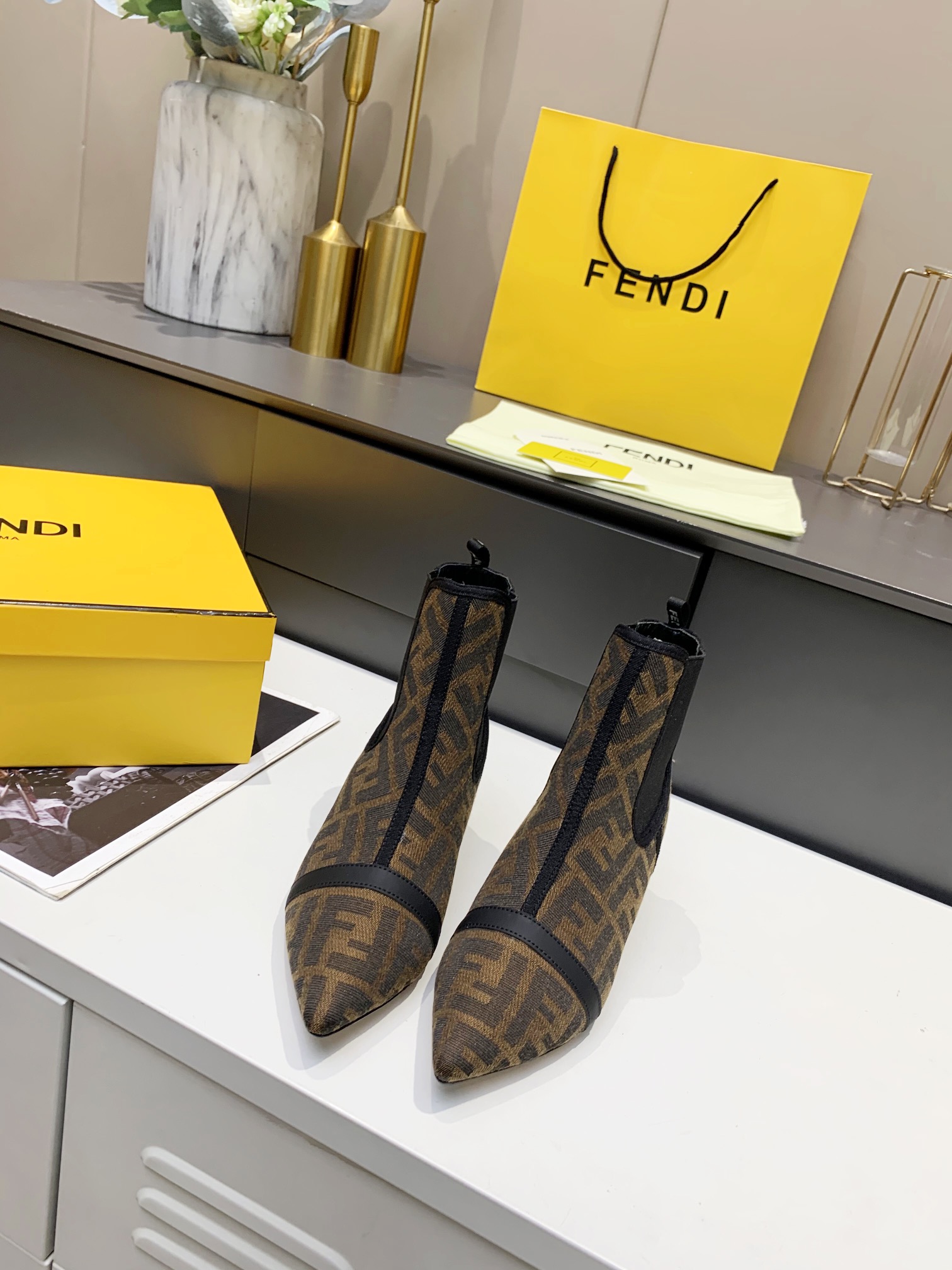 fendi ankle boots